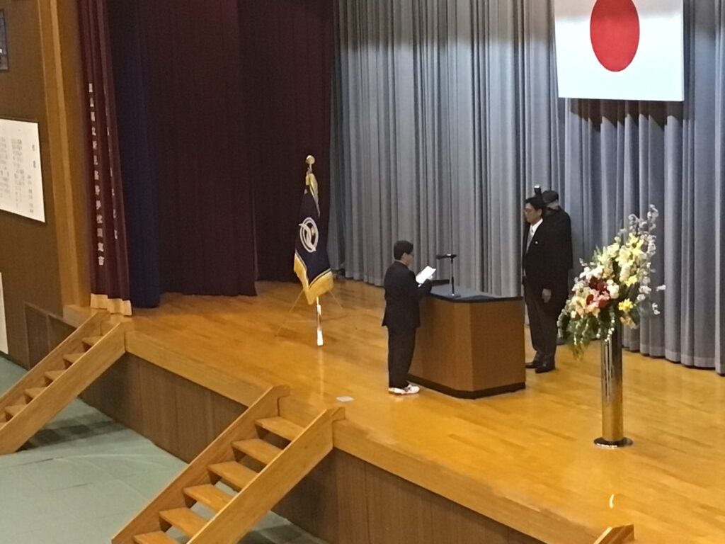 新入生誓いの言葉